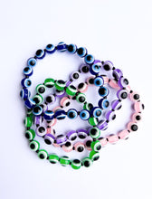 Load image into Gallery viewer, Round Evil Eye Bracelet
