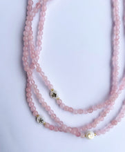 Load image into Gallery viewer, Rose Quartz SUMMER Necklace