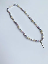 Load image into Gallery viewer, Pearl Necklace Set - Cross Detail
