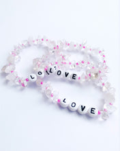 Load image into Gallery viewer, LOVE Quartz Bracelet
