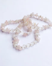 Load image into Gallery viewer, Moonstone and Rose Quartz Bracelet