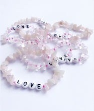 Load image into Gallery viewer, LOVE Quartz Bracelet