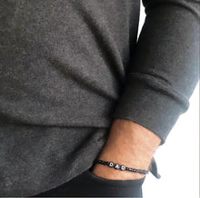 Load image into Gallery viewer, Men’s Classic Glass Seed Bracelet