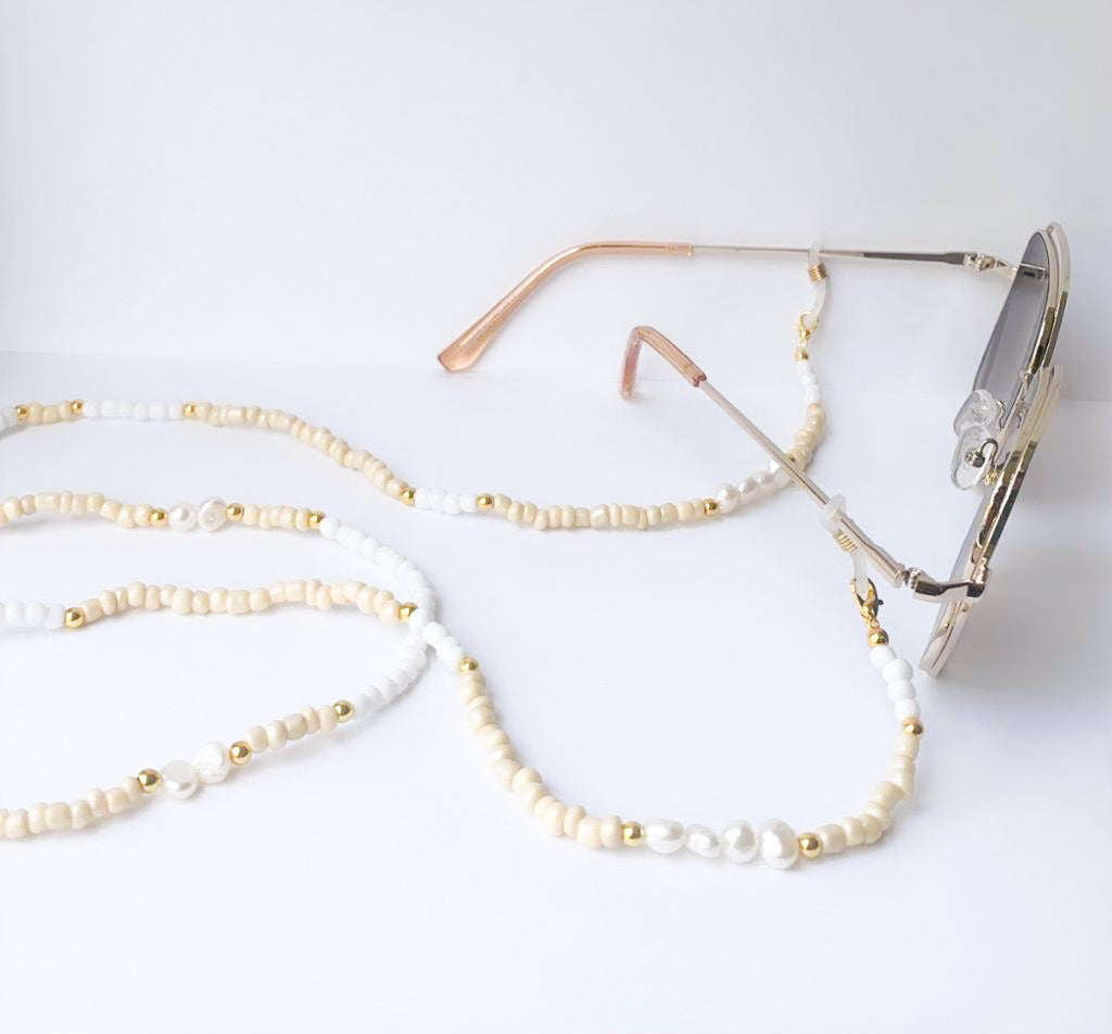 Pearl Detail Beaded Glasses Chain