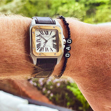 Load image into Gallery viewer, Men’s Classic Glass Seed Bracelet