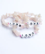 Load image into Gallery viewer, LOVE Quartz Bracelet