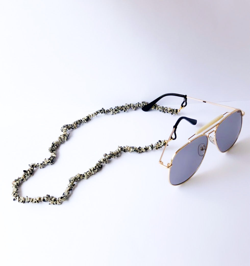 DALMATIAN JASPER Sunglasses Chain