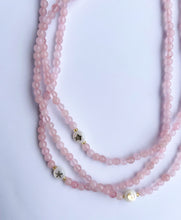 Load image into Gallery viewer, Rose Quartz SUMMER Necklace
