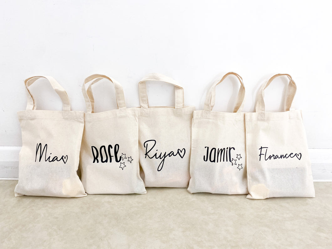 Personalised Party Bags and Bracelet Bundle (5 Pack)