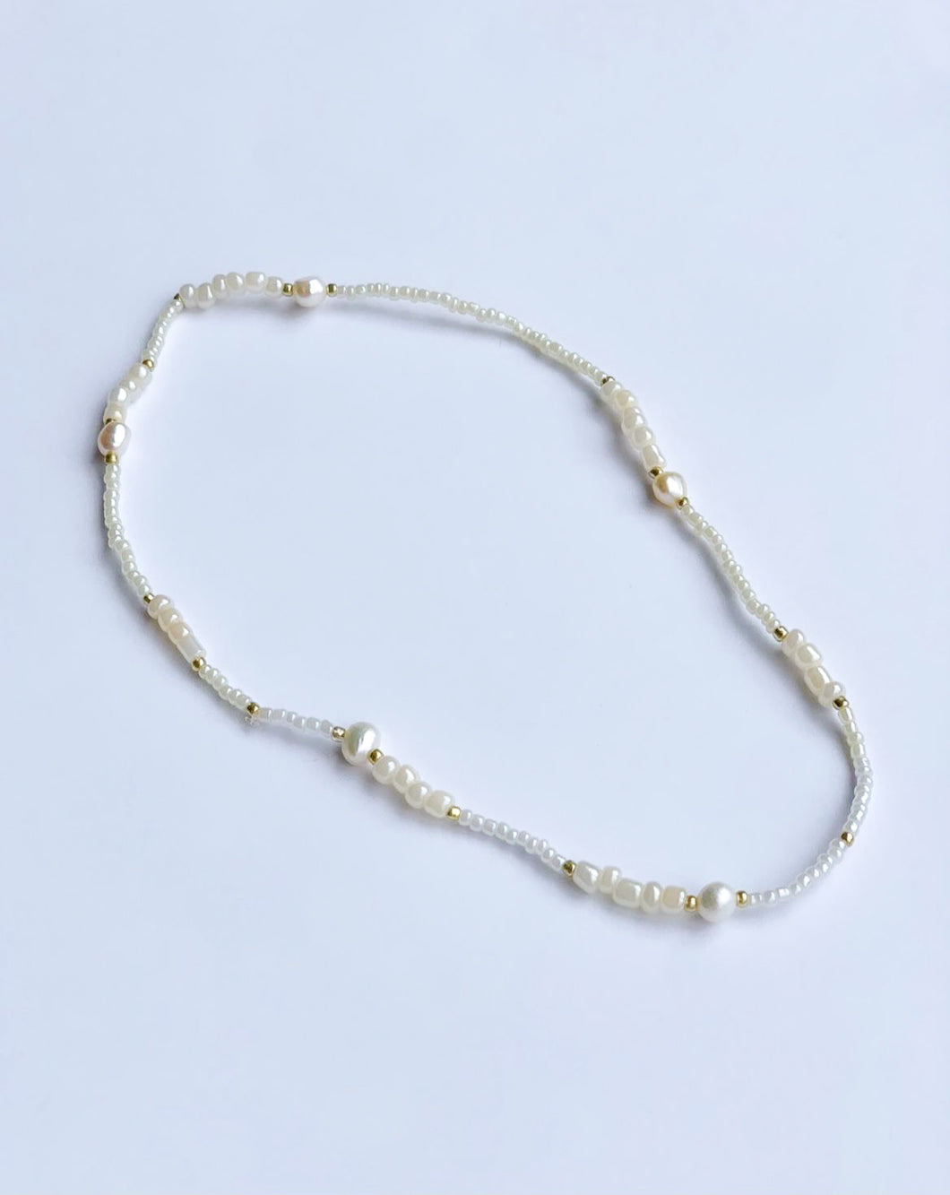 Pearl Detail Luxury Summer Necklace