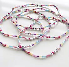 Load image into Gallery viewer, Glass Seed Bead Necklace
